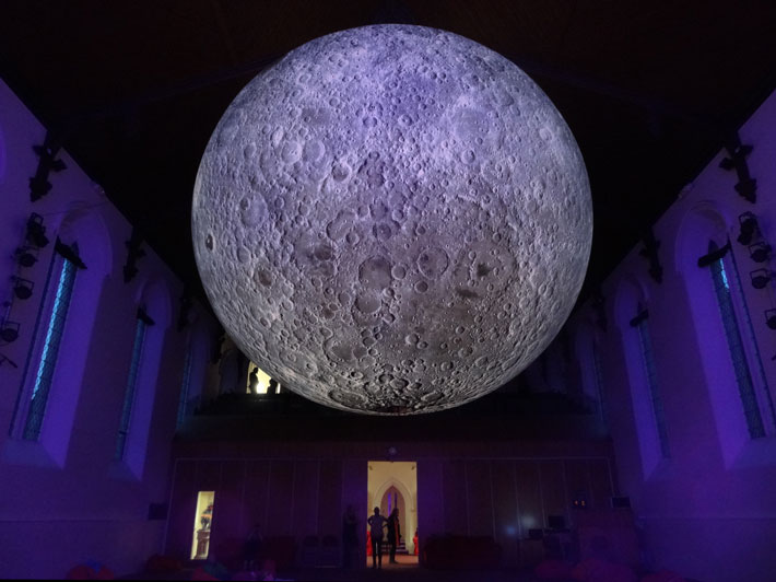 Museum of the Moon at Lakes Alive, UK. 2016.